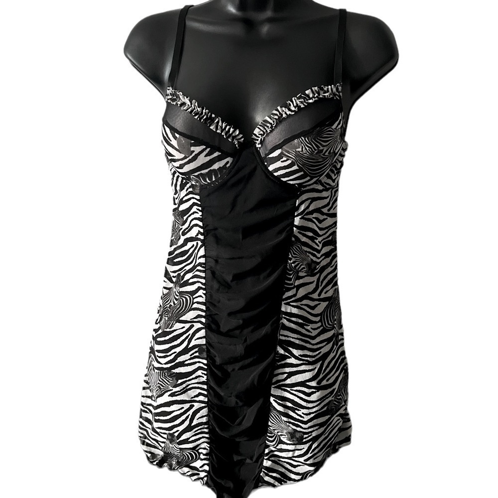 Zebra Stay Night Gown